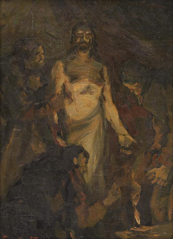 František Gyurkovits – Kristus sa zjavuje apoštolom 