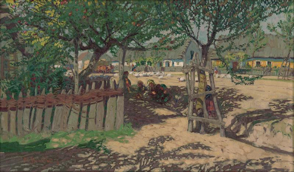 Martin Benka – Slovácka dedina 