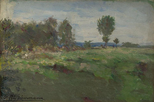 Maximilián Schurmann – Náčrt krajiny 