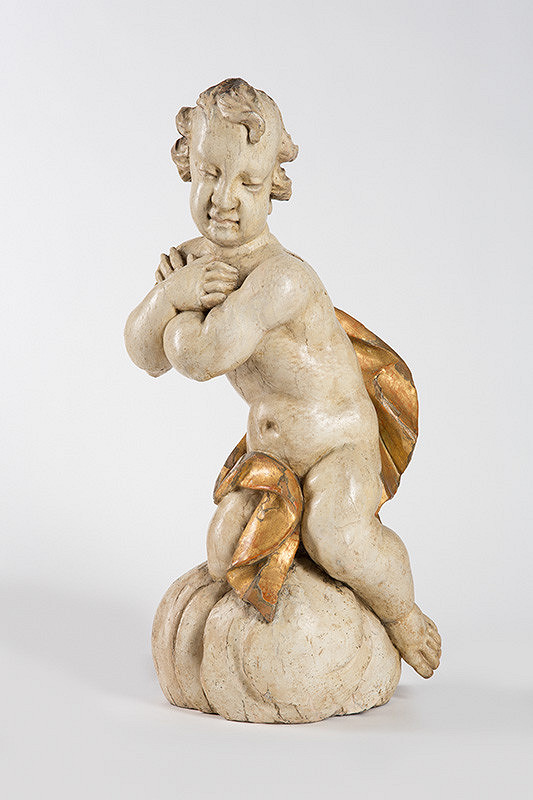 Slovenský rezbár z 3. tretiny 18. storočia, Neznámy rezbár – Anjelik kľačiaci na oblaku 