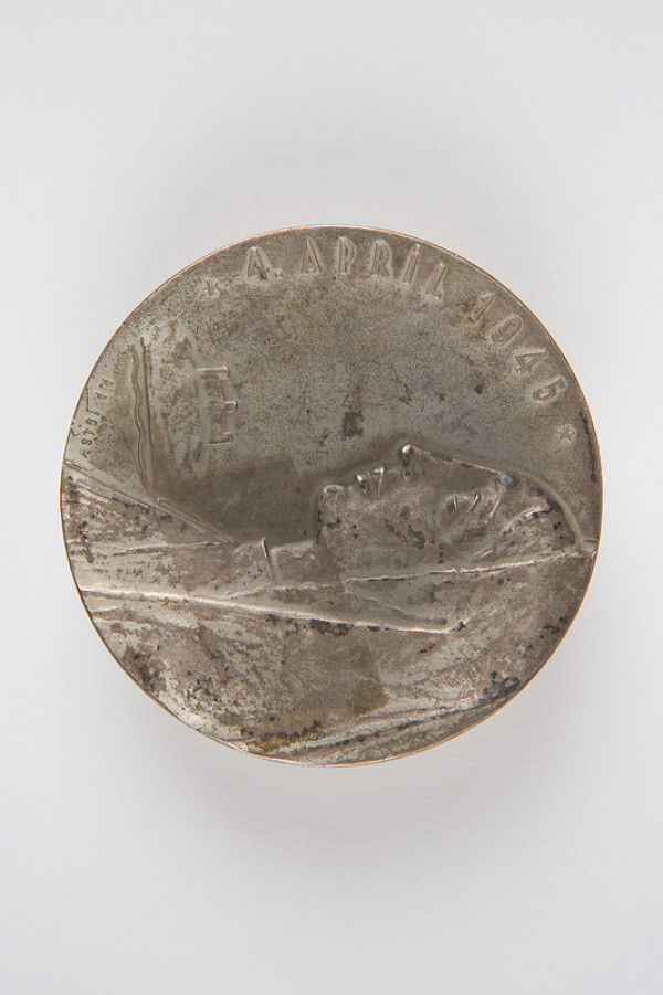 Rudolf Pribiš – Medaila mesta Bratislavy-averz 