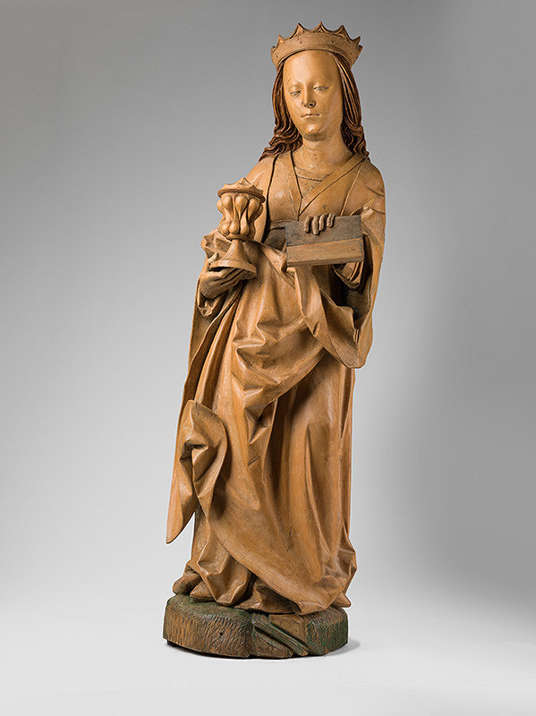 Neznámy rezbár, Juhonemecký rezbár zo začiatku 16. storočia, Švábsky rezbár – Svätica z Ľubice 