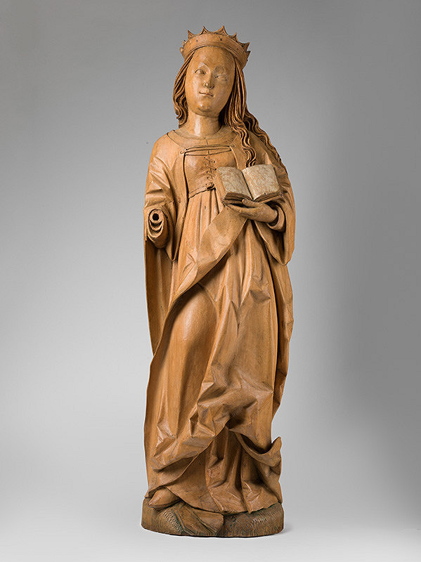 Neznámy rezbár, Juhonemecký rezbár zo začiatku 16. storočia, Švábsky rezbár – Svätica z Ľubice 