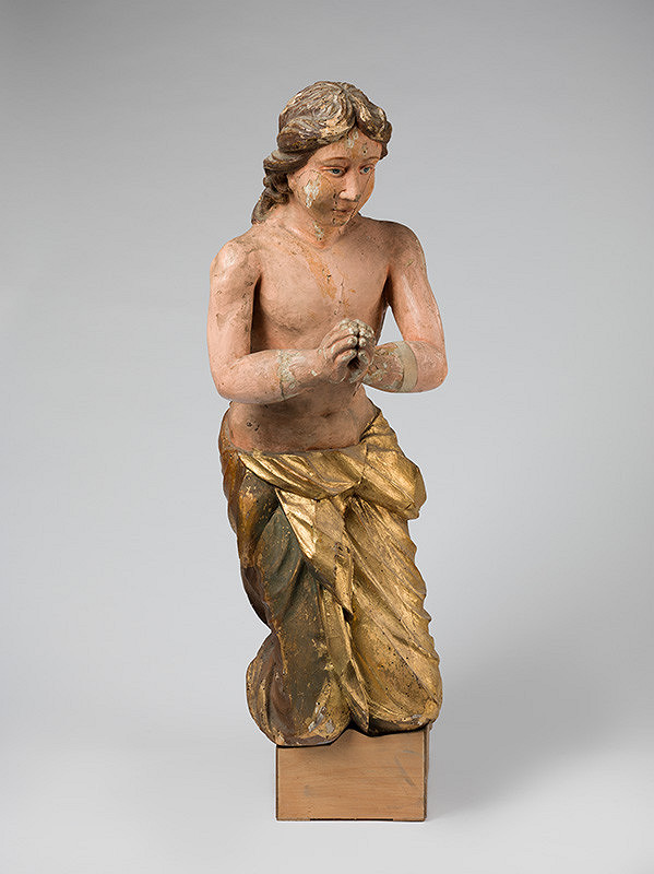 Slovenský rezbár z polovice 18. storočia, Neznámy rezbár – Kľačiaci anjel 