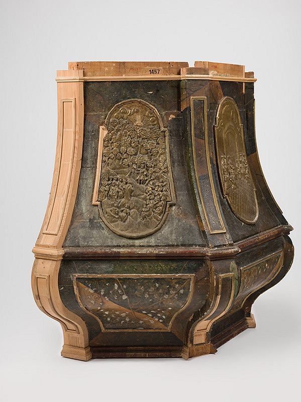 Slovenský rezbár z polovice 18. storočia, Neznámy rezbár – Kázanie na hore Olivovej 