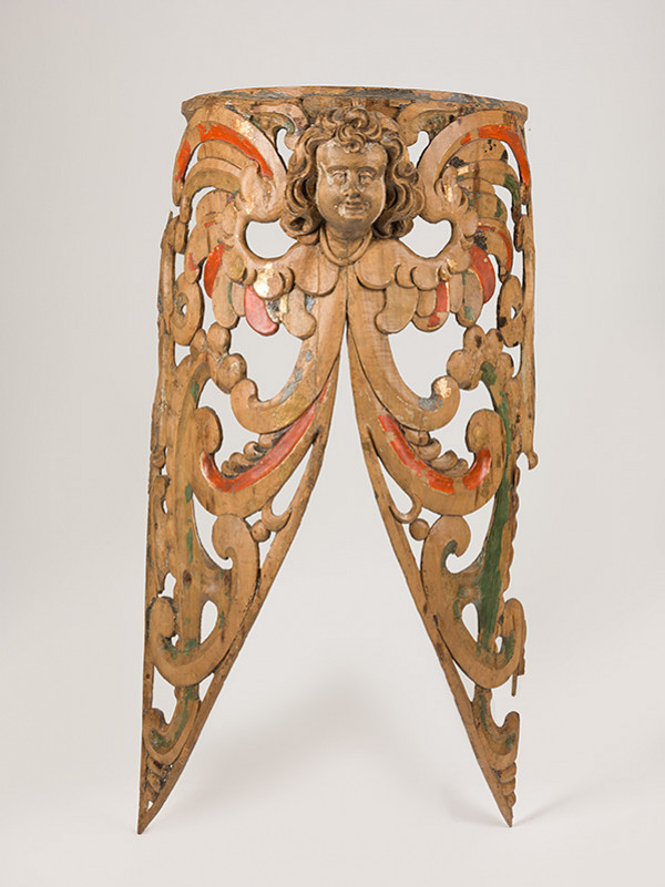 Slovenský rezbár zo 17. storočia, Pavol Gross st. – Fragment  dekoratívnej výzdoby píšťaľovej časti organovej skrine 