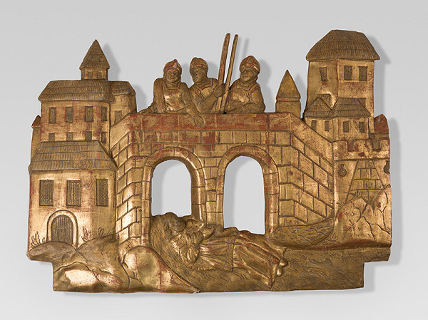 Slovenský rezbár z 2. polovice 18. storočia, Neznámy rezbár – Smrť sv.Jána Nepomuckého 