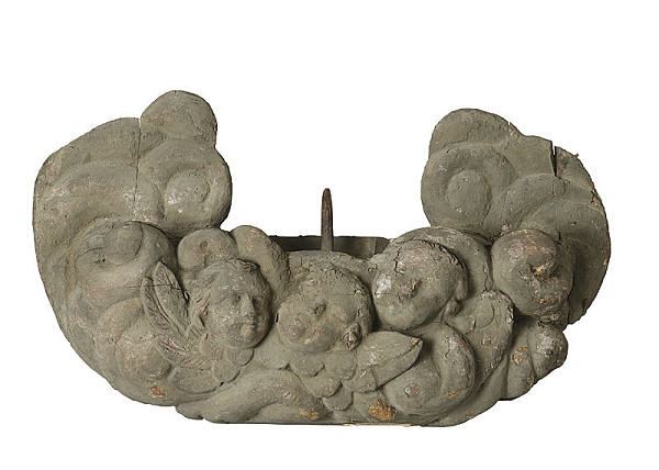 Slovenský rezbár z prelomu 16. - 17. storočia, Neznámy rezbár – Figurálna konzola 