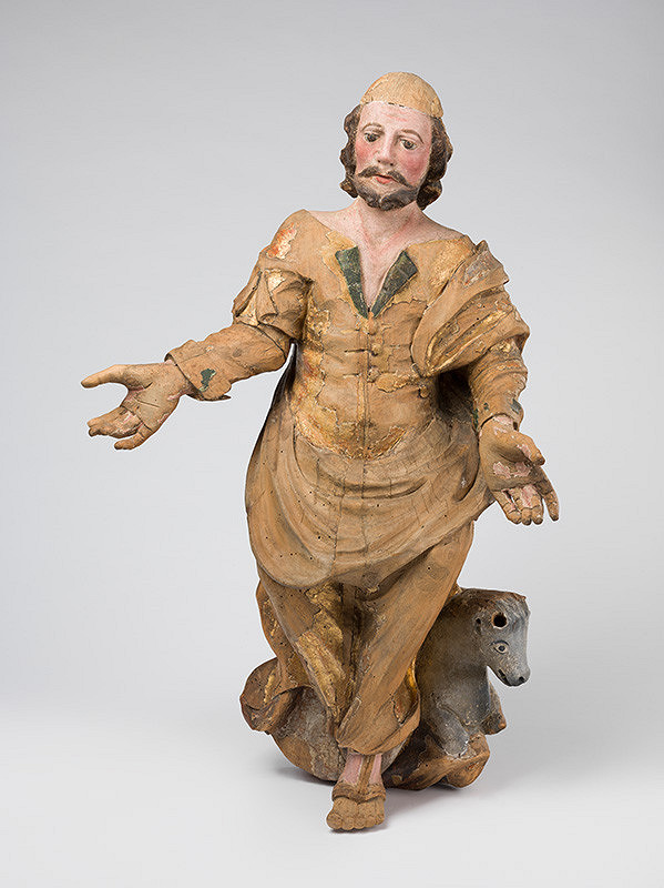 Slovenský rezbár z 1. polovice 18. storočia, Neznámy rezbár – Sv.Lukáš Evanjelista 