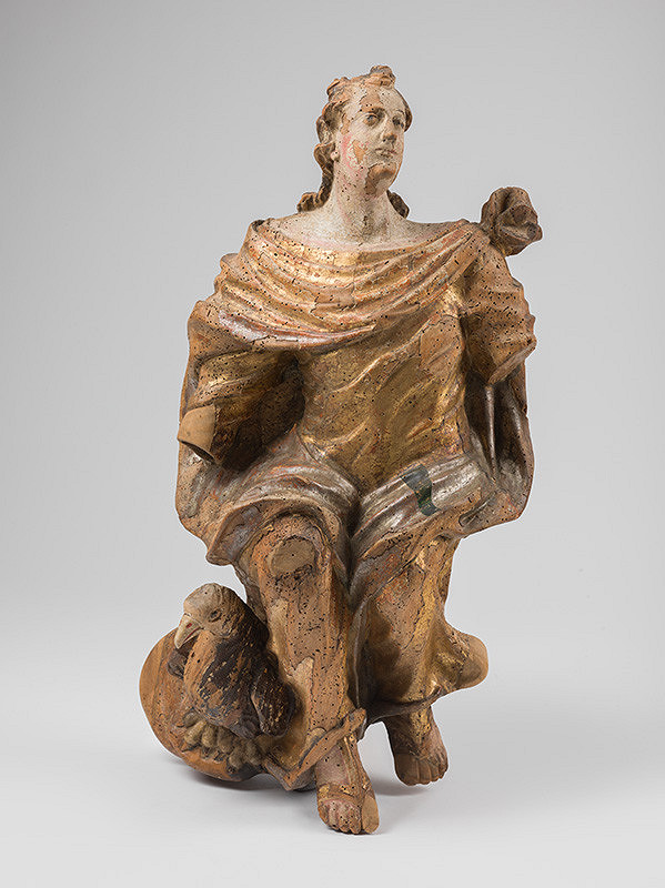 Slovenský rezbár z 1. polovice 18. storočia, Neznámy rezbár – Sv.Ján Evanjelista 