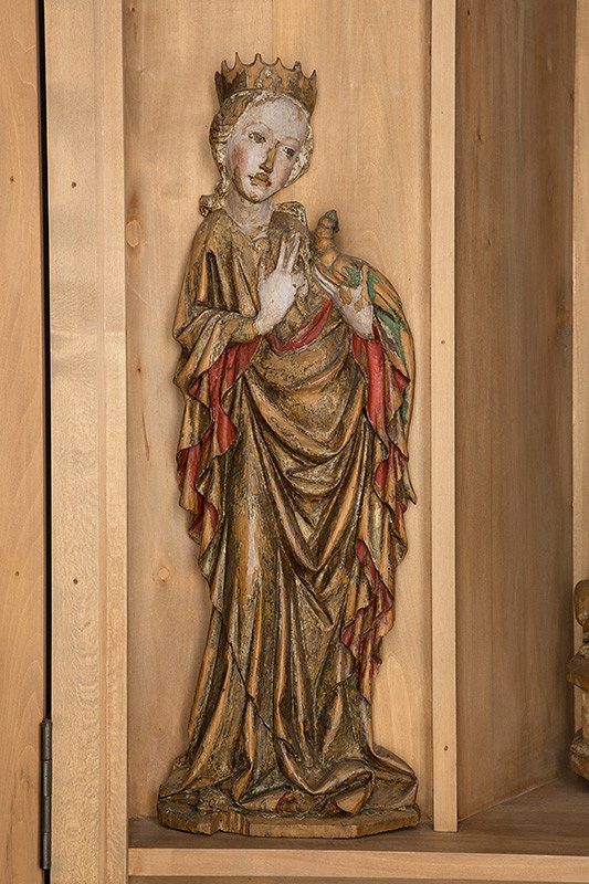 Slovenský rezbár zo začiatku 15. storočia, Majster Madony z Lomničky – Svätá Margita-Antiochijská 