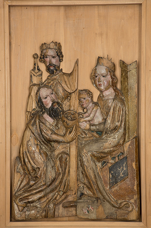 Slovenský rezbár zo začiatku 15. storočia, Majster Madony z Lomničky – Klaňanie troch kráľov 