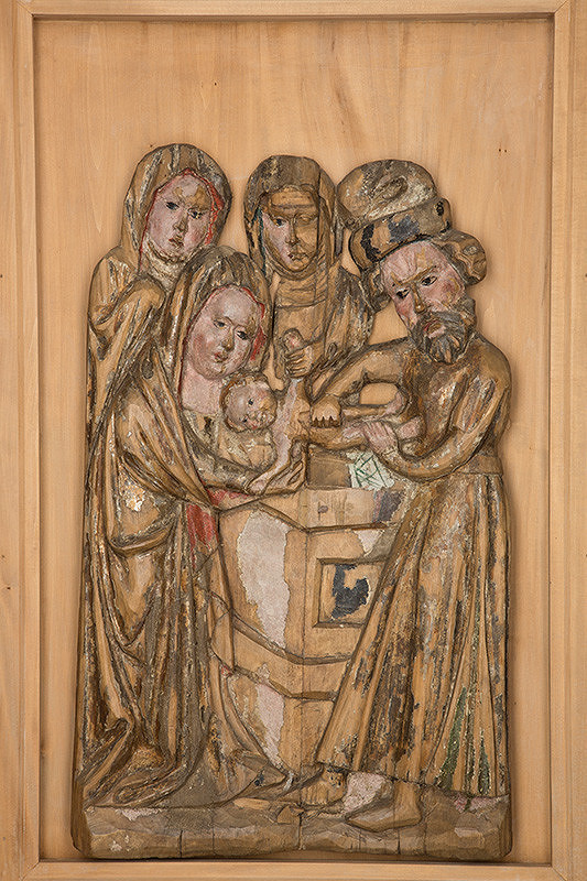 Slovenský rezbár zo začiatku 15. storočia, Majster Madony z Lomničky – Obriezka Krista 