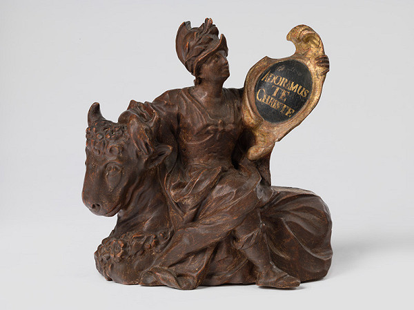 Slovenský rezbár z 2. polovice 18. storočia, Neznámy rezbár – Európa-alegória svetadiela I. 