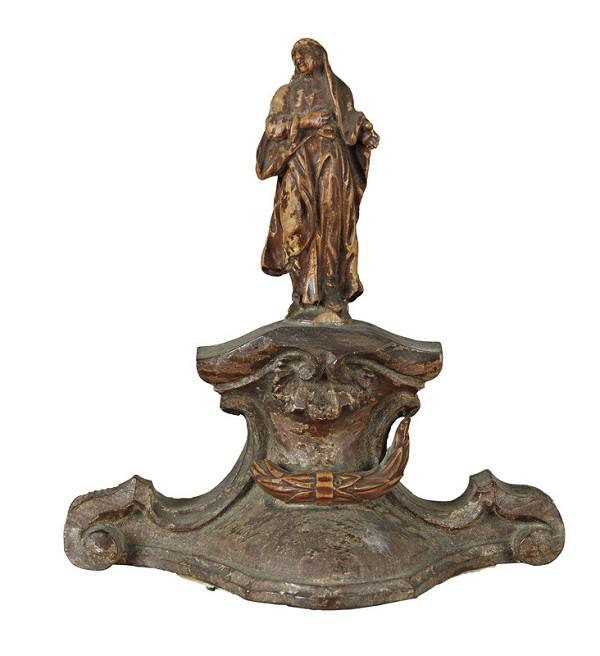 Slovenský rezbár z 2. polovice 18. storočia, Neznámy rezbár – Madona 