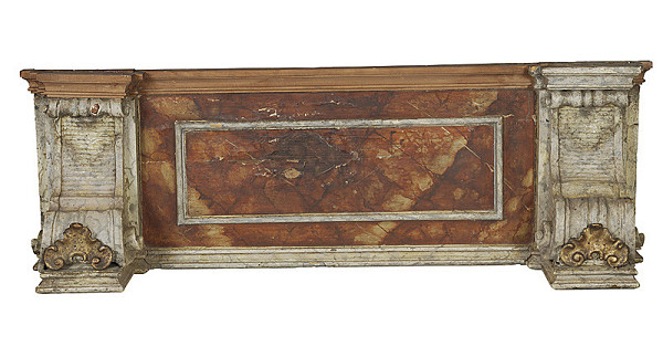 Slovenský rezbár po polovici 18. storočia, Neznámy rezbár – Architektúra oltára milosrdných bratov 