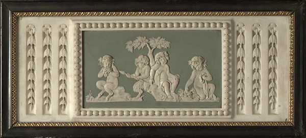 Taliansky sochár zo 17. - 18. storočia – Dekoratívny výjav s putti 