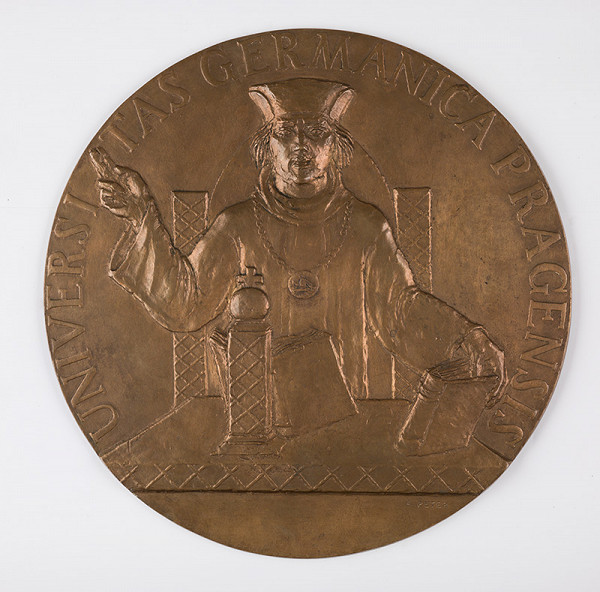 Andrej Peter – Návrh na rektorskú medailu pre nemeckú univerzitu v Prahe 