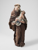 Slovenský rezbár z 18. storočia, Neznámy rezbár – Svätý Anton s Ježiškom 