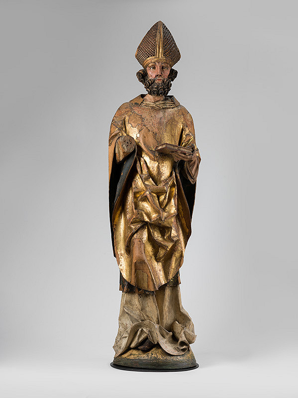 Majster kráľovských postáv z Matejoviec, Neznámy rezbár – Sv. Mikuláš z Partizánskej Ľupče 