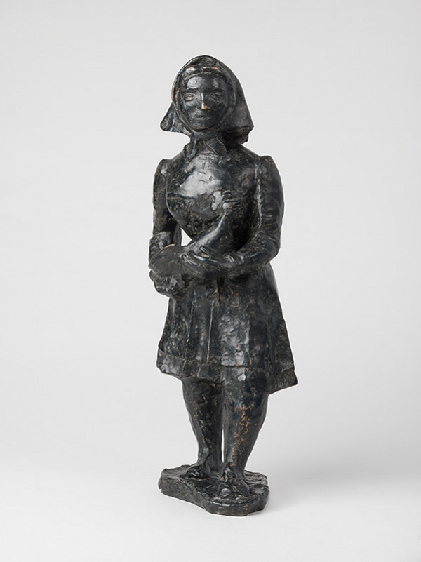 Honorio García Condoy – Žena s kohútom 