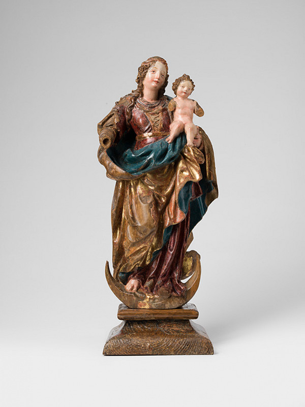 Neznámy rezbár – Assumpta (štúdia) 