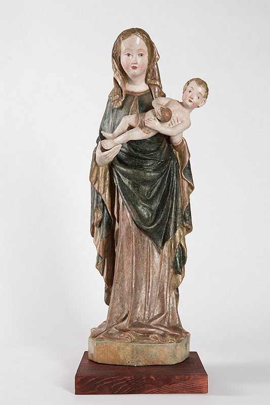 Slovenský rezbár z 15. storočia – Madona s Ježiškom 