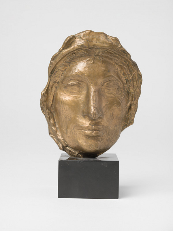 Josef Václav Myslbek – Hlava sv. Ludmily 