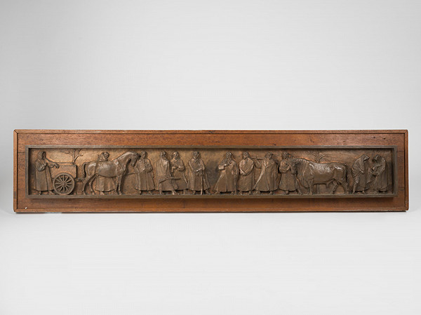 Rudolf Pribiš – Pomník Odboja v Prievidzi IV.štúdia reliéfu Povstanie 