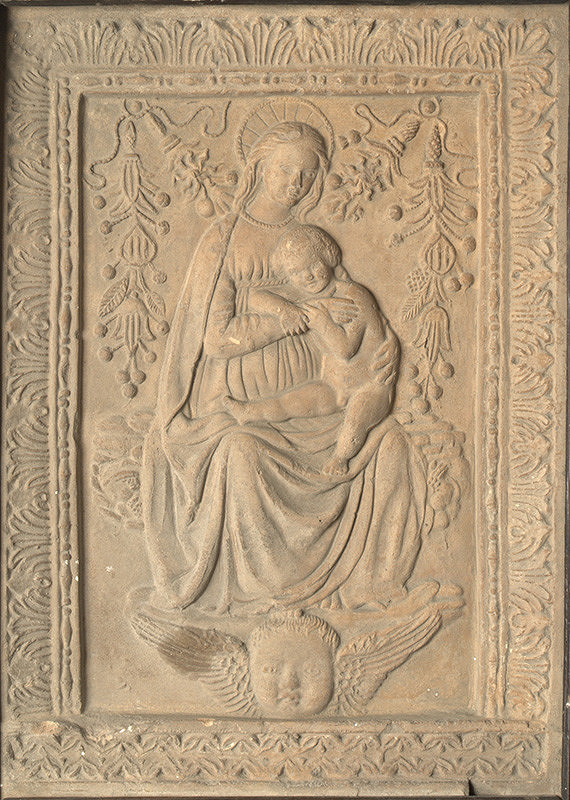 Taliansky majster zo 17. storočia – Madona s dieťaťom 