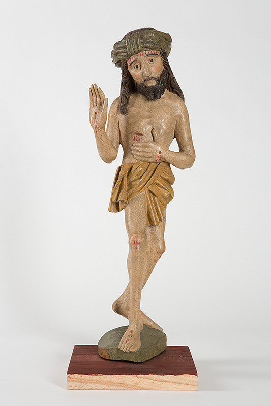 Slovenský rezbár z konca 15. storočia – Bolestný Kristus 