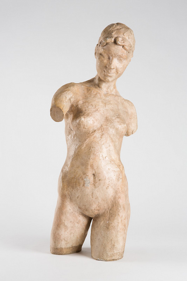 Jozef Kostka – Torzo aktu prvého polovičného modelu k náhrobníku Ľ.Štúra v Modre 