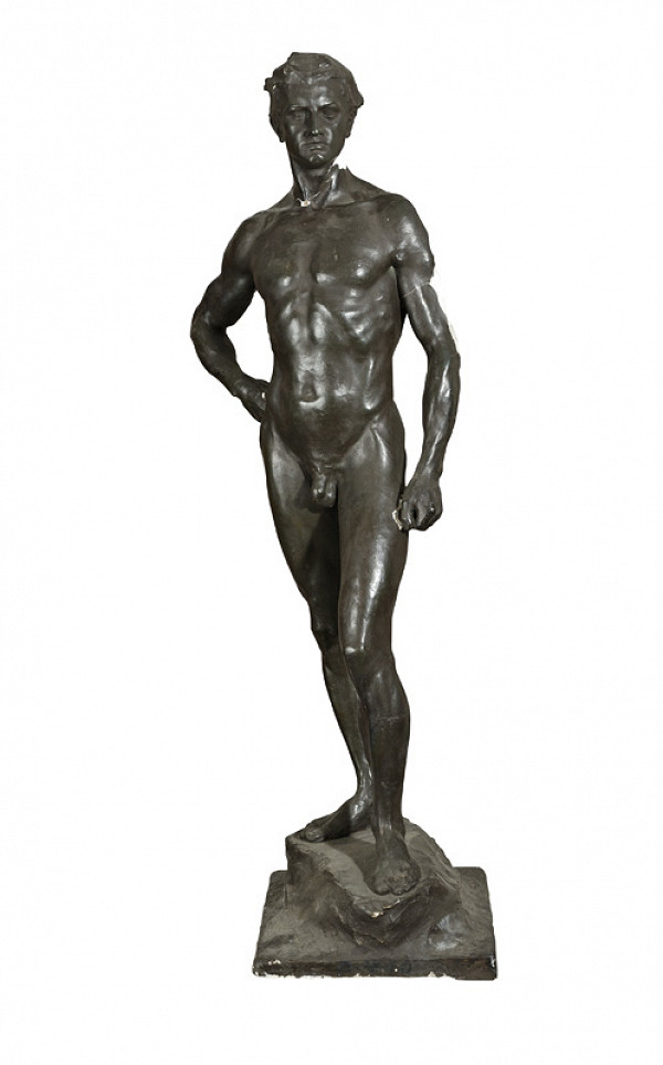 Alojz Rigele – Štúdia stojaceho mužského aktu 