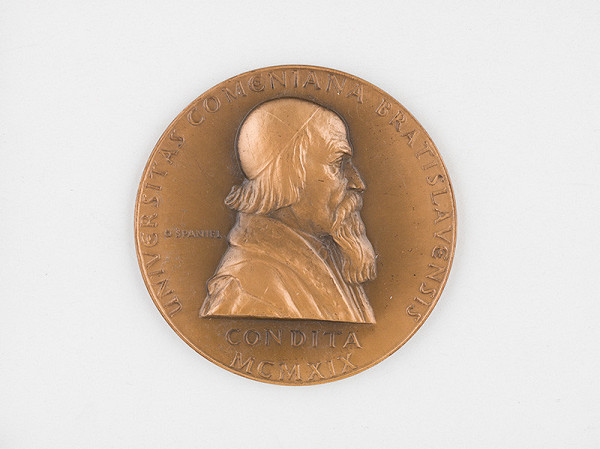 Otakar Španiel – Pamätná medaila Univerzity J.A.Komenského v Bratislave 