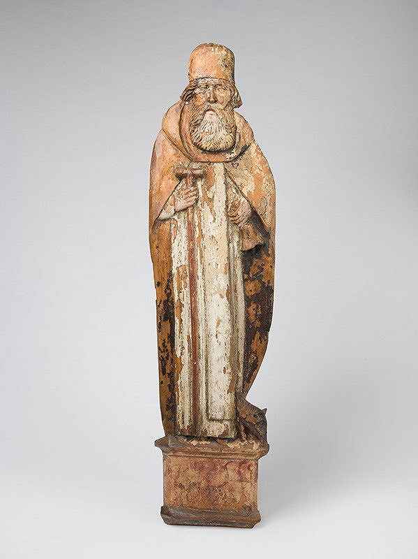 Slovenský rezbár zo začiatku 16. storočia – Svätý Anton Pustovník z Danišoviec 