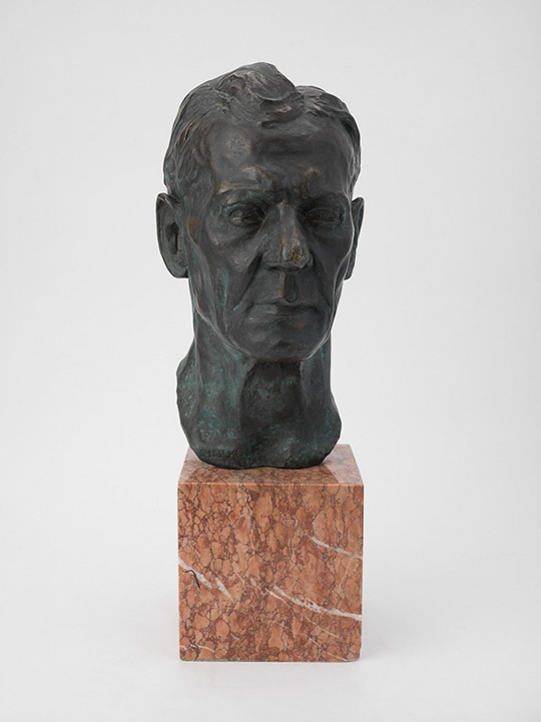 Ján Hučko – Štúdia hlavy muža 