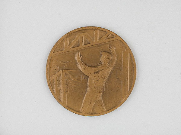 Andrej Peter – Medaila-Priemstav,n.p.Bratislava 