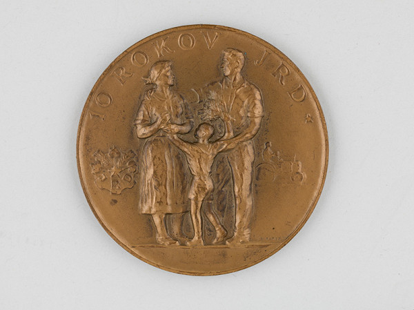 Andrej Peter – Medaila - 10 rokov JRD 