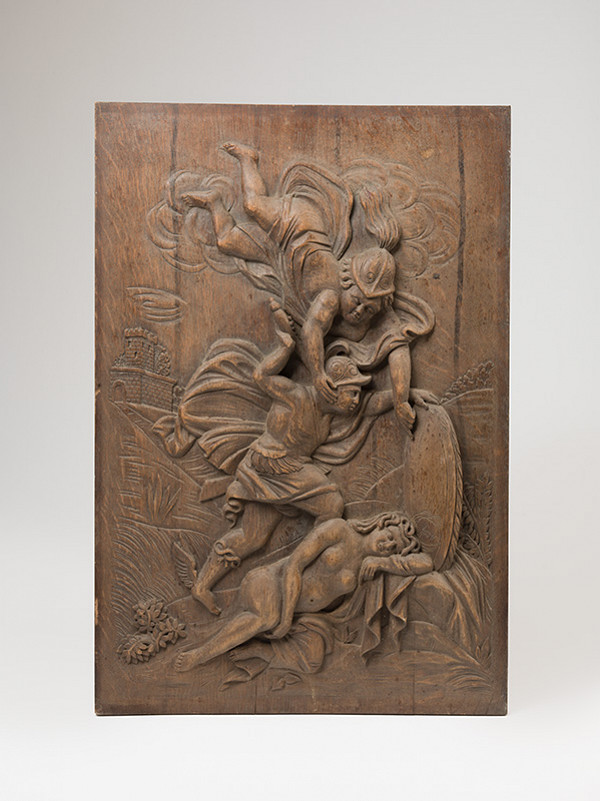 Stredoeurópsky rezbár z prelomu 18. - 19. storočia – Reliéfna figurálna výplň III. 