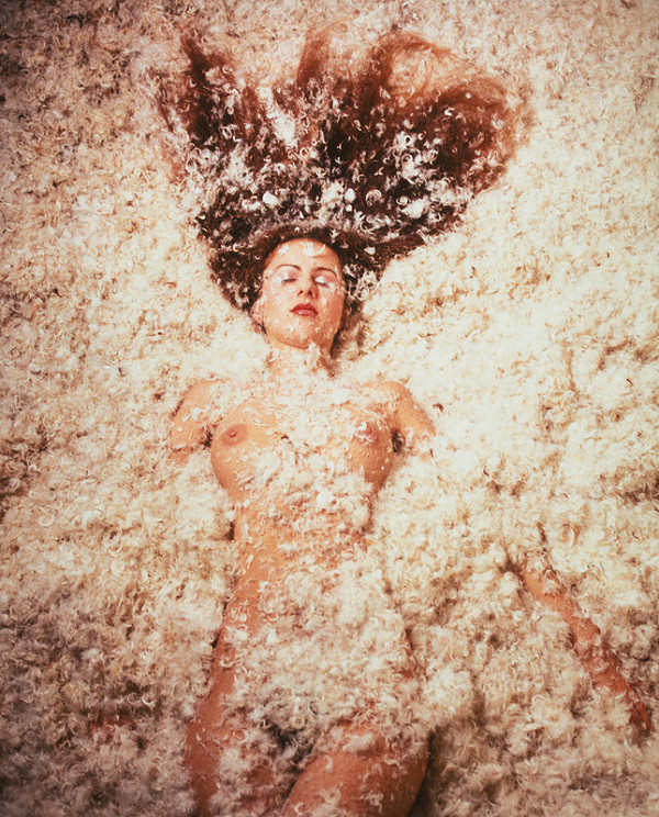 Ľuba Lauffová – Akt v perí 