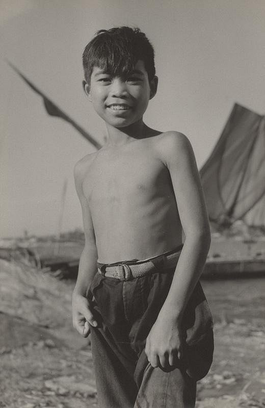 Ján Cifra – Vietnam - portréty. Chlapec 