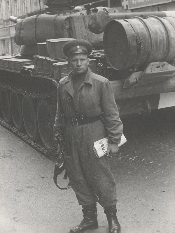 Pavol Hudec-Ahasver – 21. august 1968 – Praha 