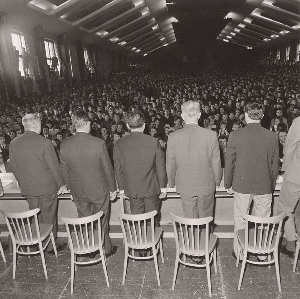 Ladislav Bielik – Gustáv Husák a študenti v PKO 