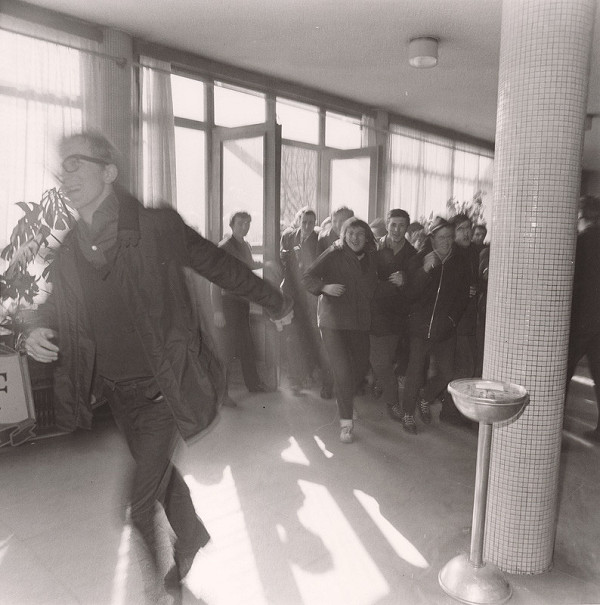 Ladislav Bielik – Gustáv Husák a študenti v PKO 