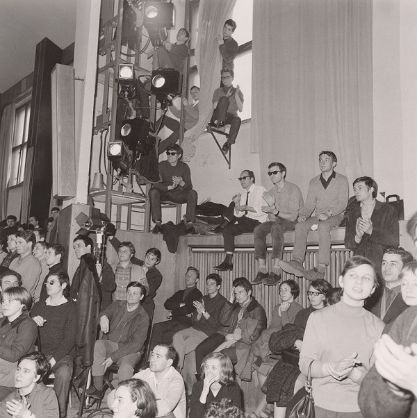 Ladislav Bielik – Gustáv Husák a študenti v PKO 