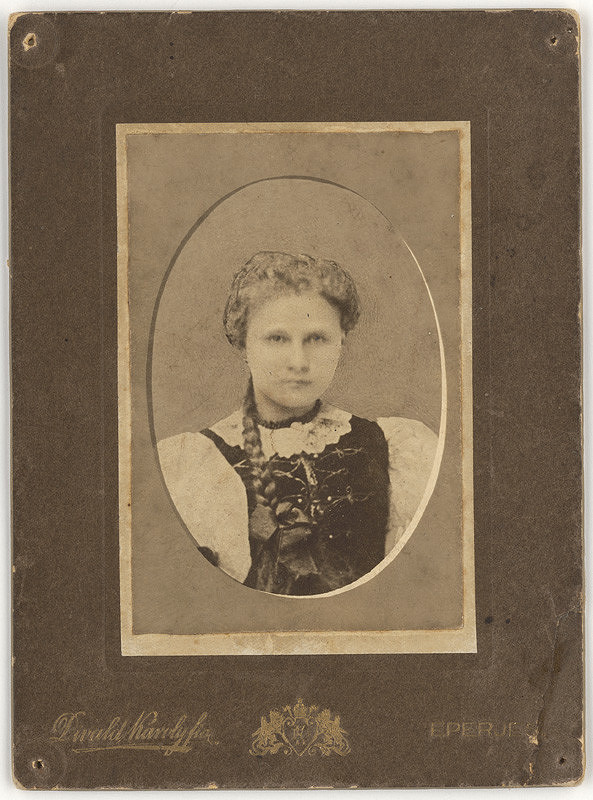 Ľudovít Divald – Dievča s vrkočom 