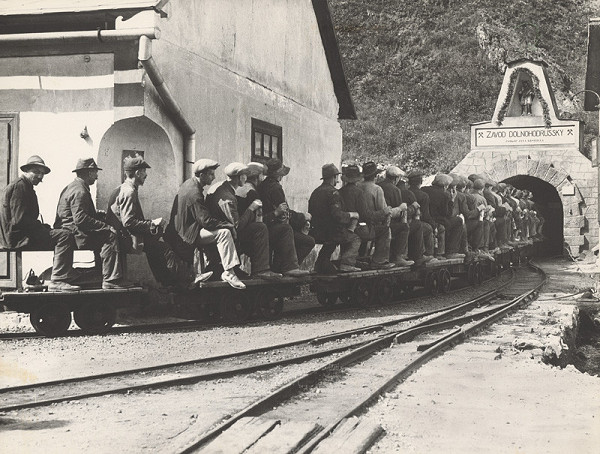 Sergej Protopopov – Fáranie baníkov v Hodruši 