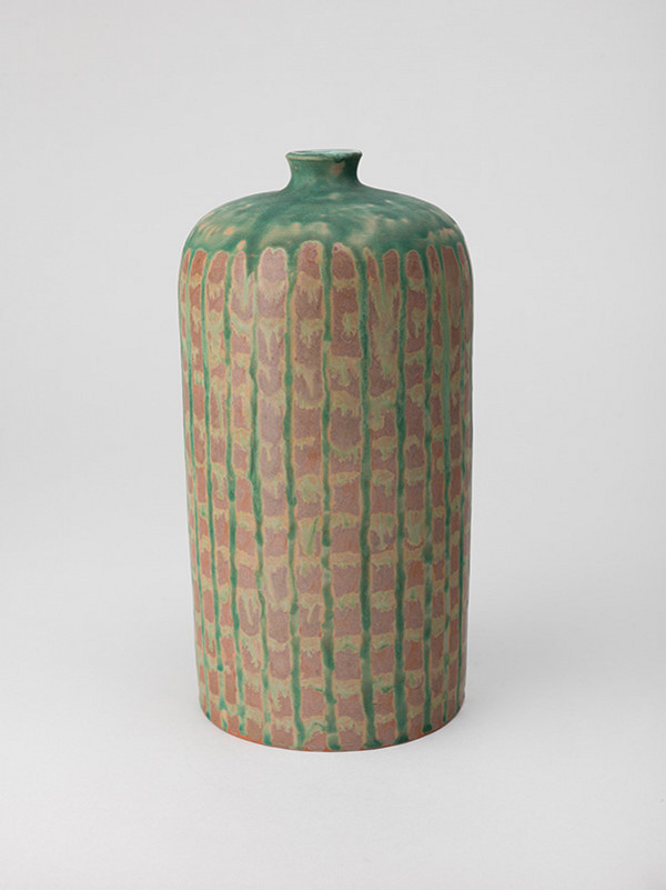 Eva Trachtová – Váza zeleno-hnedá 