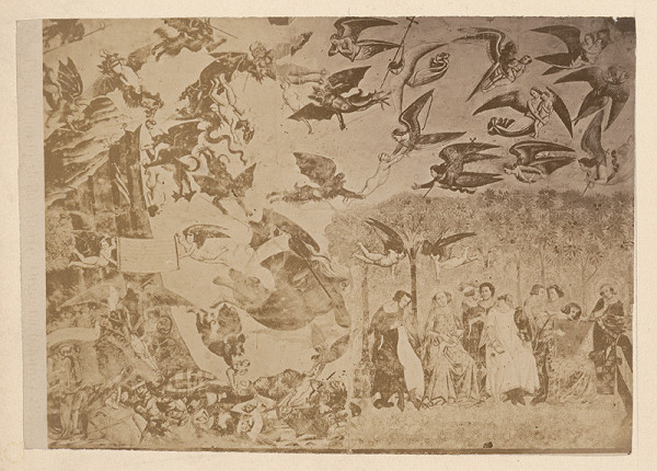 Neznámy autor – Pisa. Cintorín (Il Camposanto Monumentale). Freska Triumf smrti 