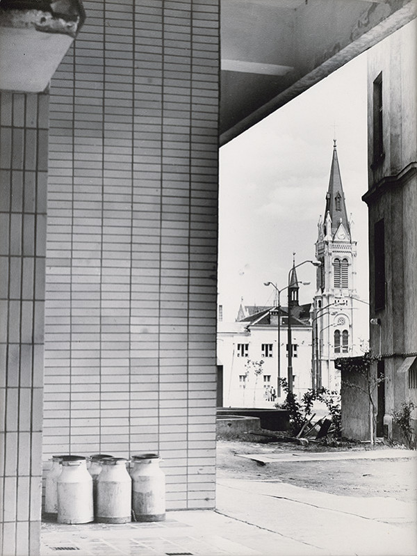 Pavol Breier st. – Bez názvu (Bratislava. Priehľad od STU ku Blumentálskemu kostolu) 